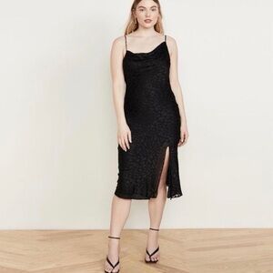 Good American Black Slip Dress
